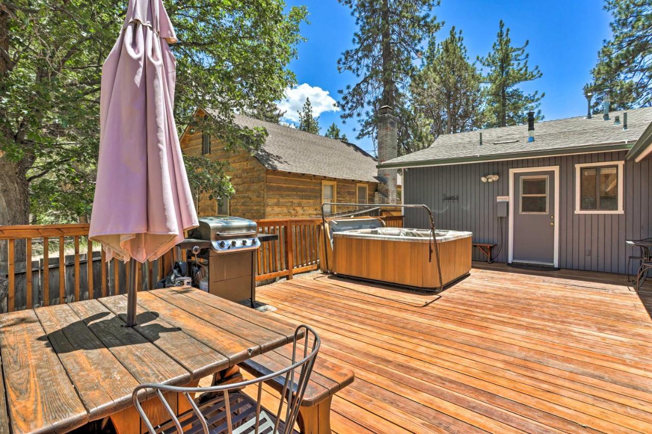 Big Bear Cabin With Deck And Hot Tub, Near Resorts! Big Bear Lake Ngoại thất bức ảnh